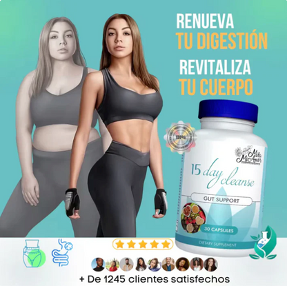 Limpieza de 15 días 100% ORIGINAL | Soporte de intestino y colon