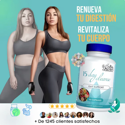 Limpieza de 15 días 100% ORIGINAL | Soporte de intestino y colon