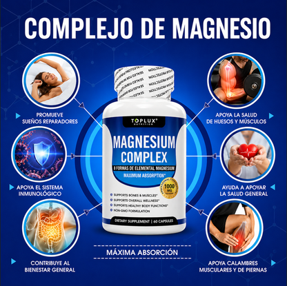 Magnesium Complex, Toplux, 60 caps ASIG.
