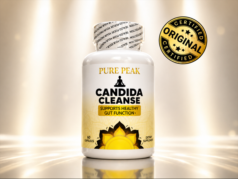 Candida Cleanse, Pure Peak, 60 caps ASIG.