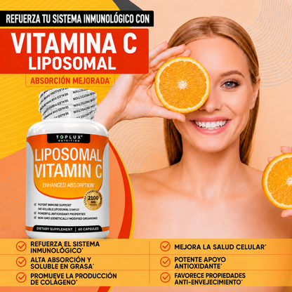 Liposomal Vitamin C, Toplux, 60 caps ASIG.