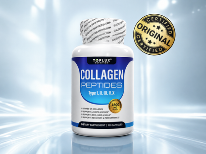 Collagen Peptides, Toplux, 90caps.