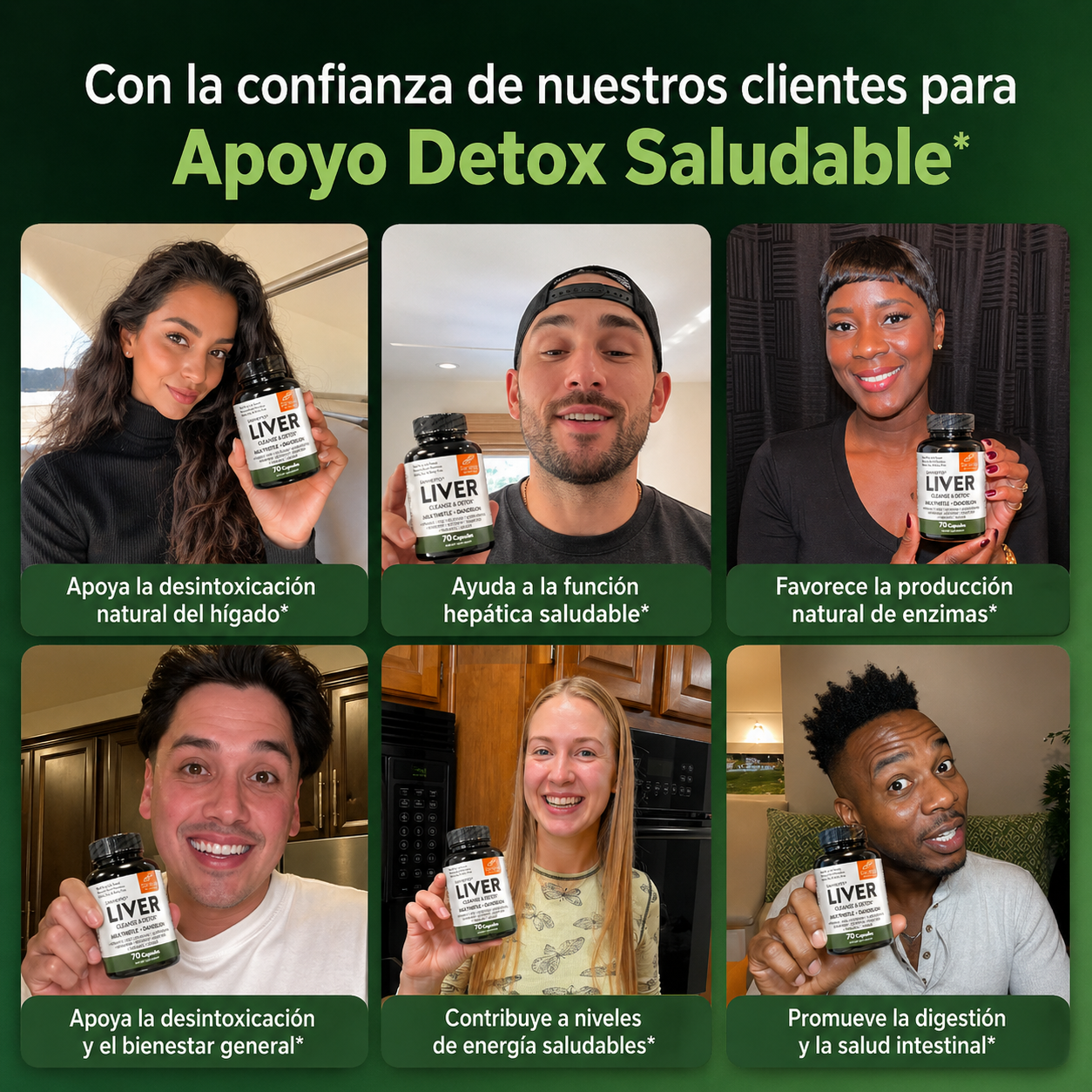 Liver Cleanse Detox, Shanhepto, 70caps
