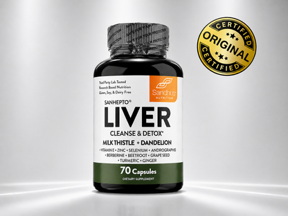 Liver Cleanse Detox, Shanhepto, 70caps