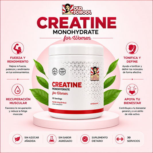 CREATINA MONOHYDRATE FOR WOMEN