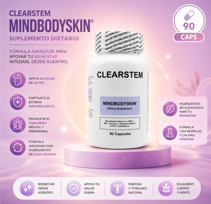 CLEARSTEM MINBODYSKIN 90 CAPS.