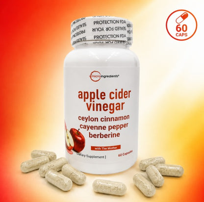 VINAGRE DE MANZANA 60 CAPSULAS