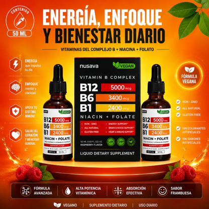 VITAMIN B COMPLEX B12 x 2