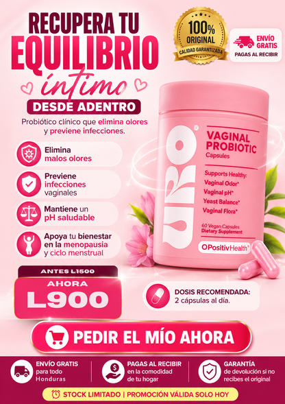 URO™ Probiótico Vaginal