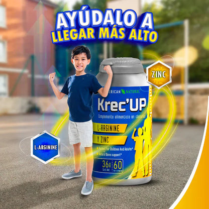 Krec’Up: Activador Hormonal de Crecimiento & desarrollo máximo
